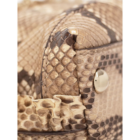 Gucci Ruffle Python Handbag - Picture 5 of 5